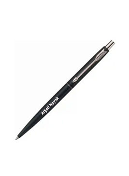 Parker Classic Matte Black Gold Trim - Personalized Ball Pen