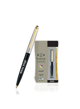 Parker Galaxy Gold Trim Personalised Pen