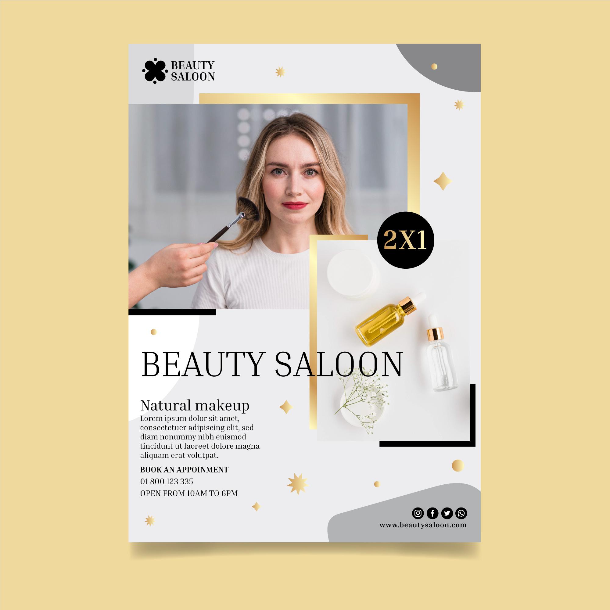 Beauty Saloon  Brochure