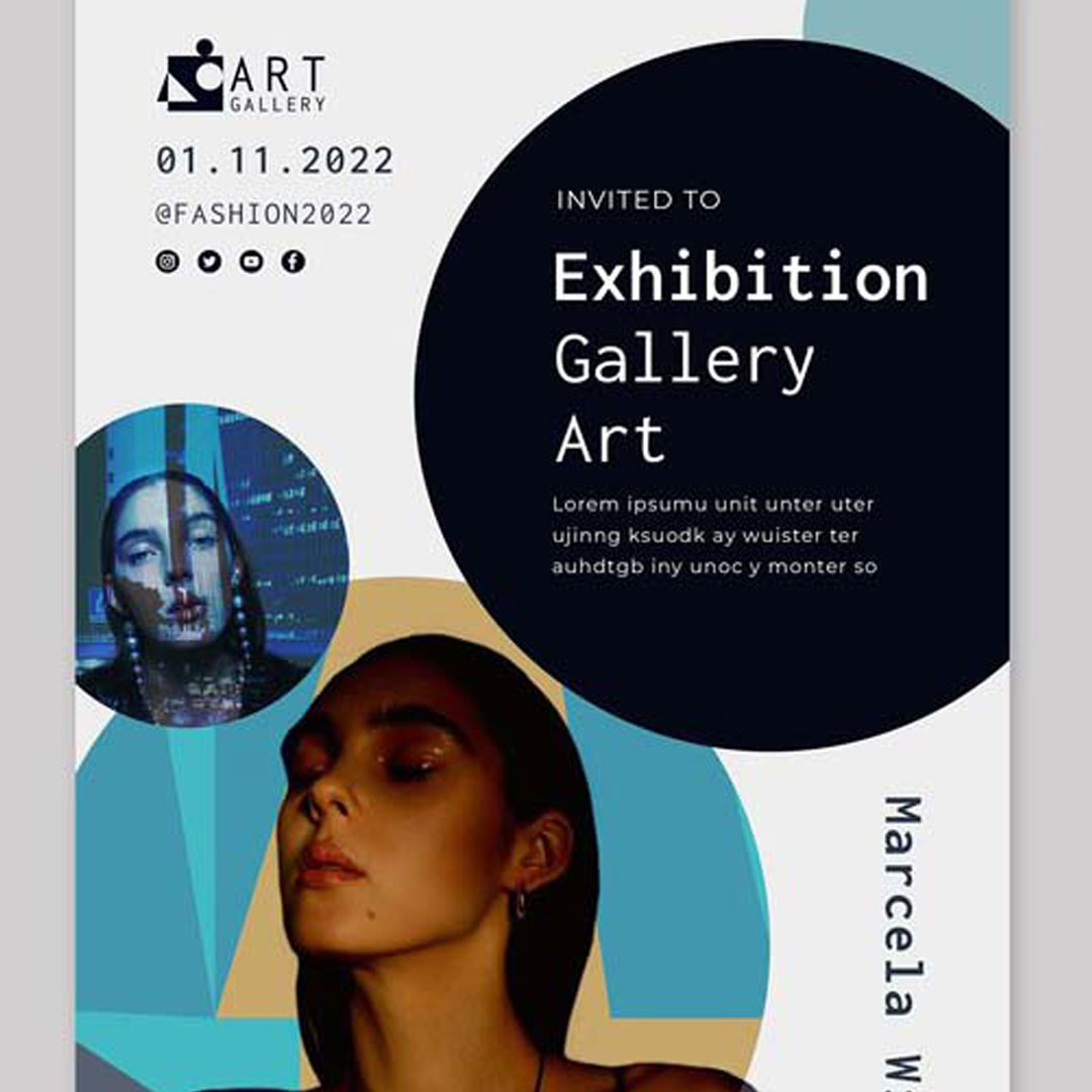 Exhibition Invitation Card 