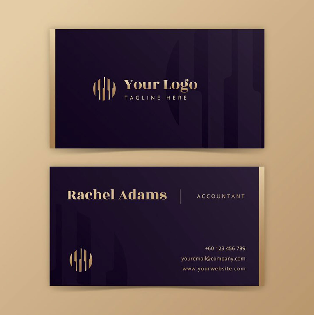 Foil Accent Business Cards
