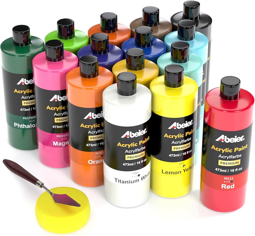 Matte Acrylic Paints