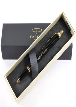 Parker Ambient Lacque Black GT Roller Ball Pen