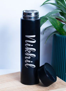 Custom Temperature Display Bottles