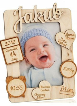 Personalized  Wooden Photo Frame