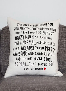 Custom Throw Cushions