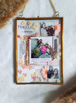 Custom Hanging Display Photo Frame