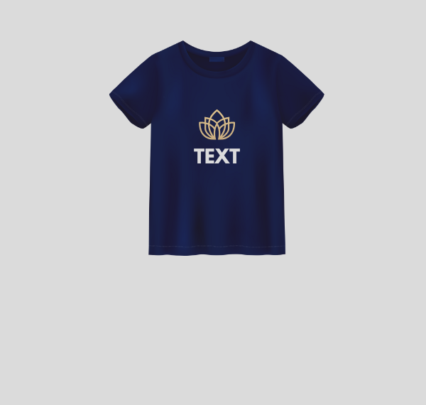 Round Neck Cotton T-Shirt