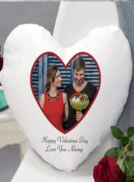 Custom Heart Shape Pillow 