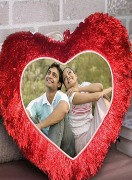 Custom Heart Shape Pillow 